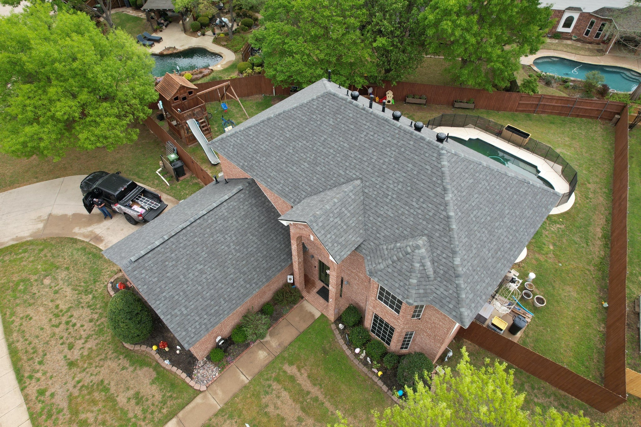 Firefighter Roofing Roofing ad creative