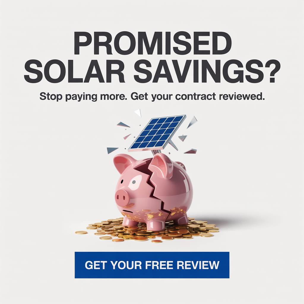 My Solar Claim Personal Injury ad creative