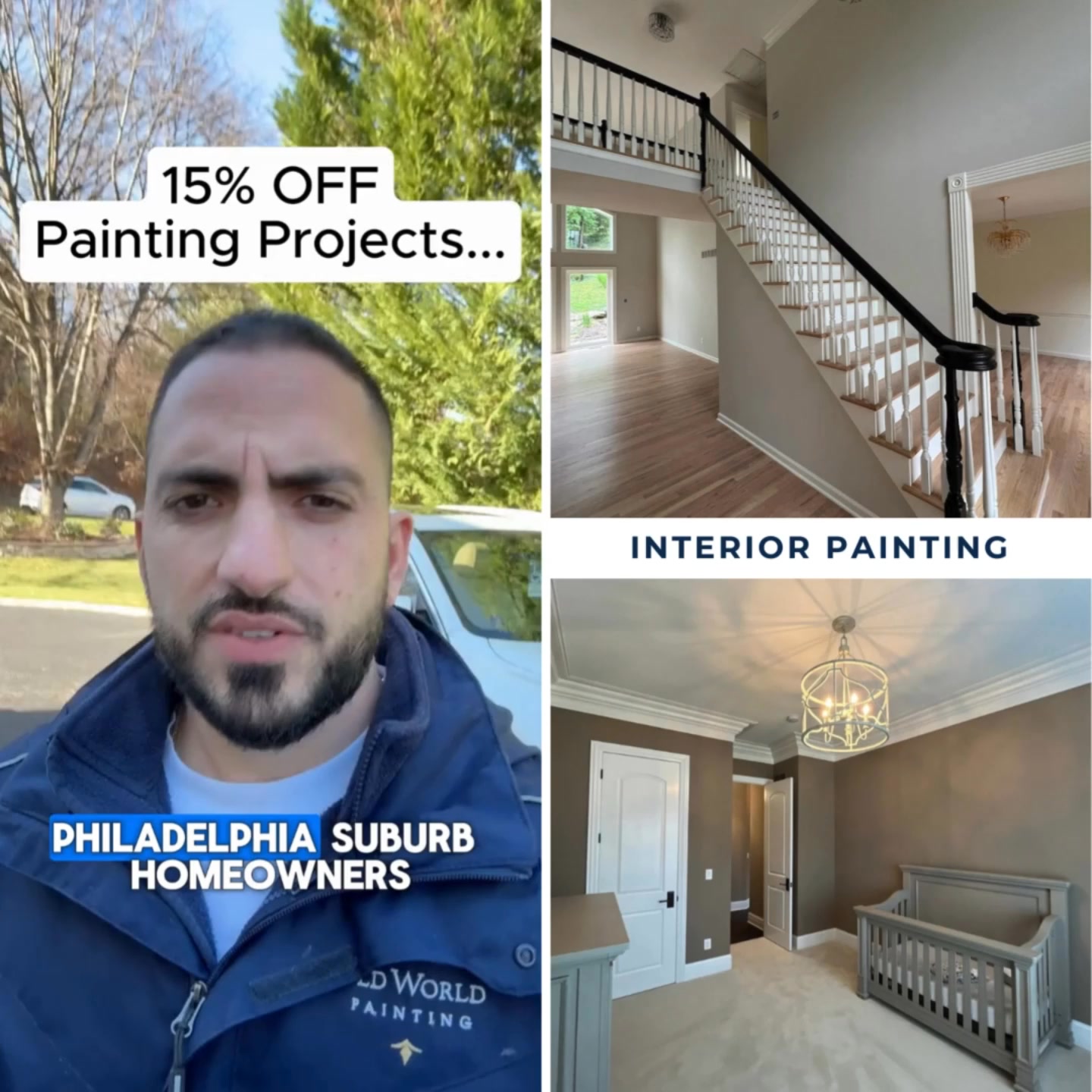 Old World Painting Painter ad creative