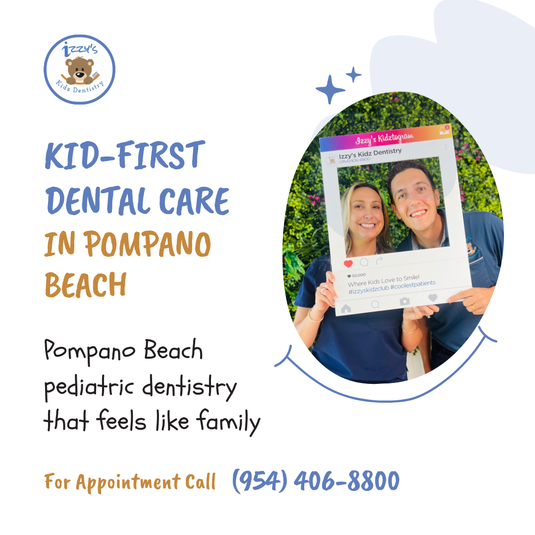 Izzy's Kidz Dentistry Pediatric Dentist ad creative