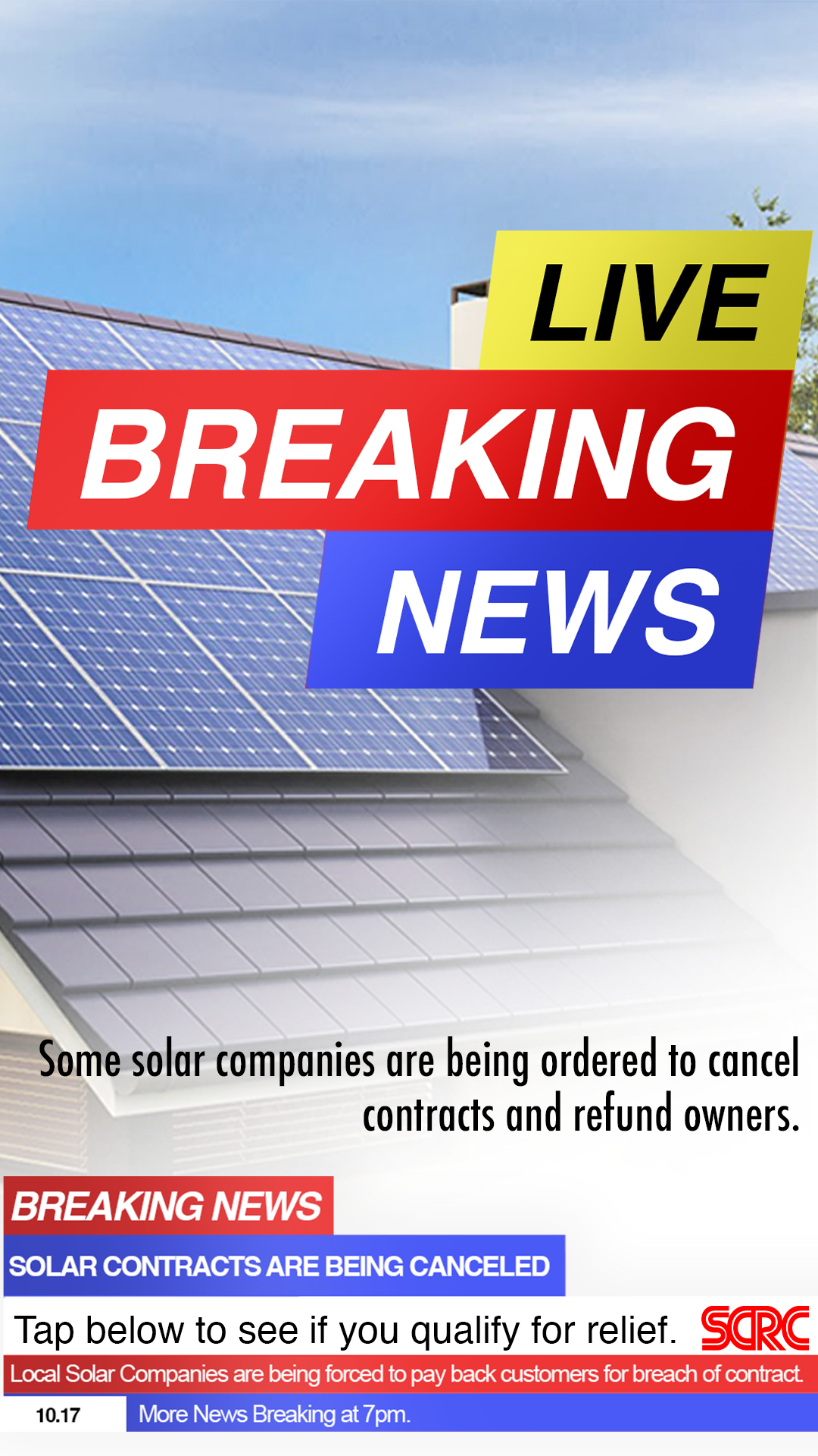 Solar Cancellation Resource Center General Practice ad creative