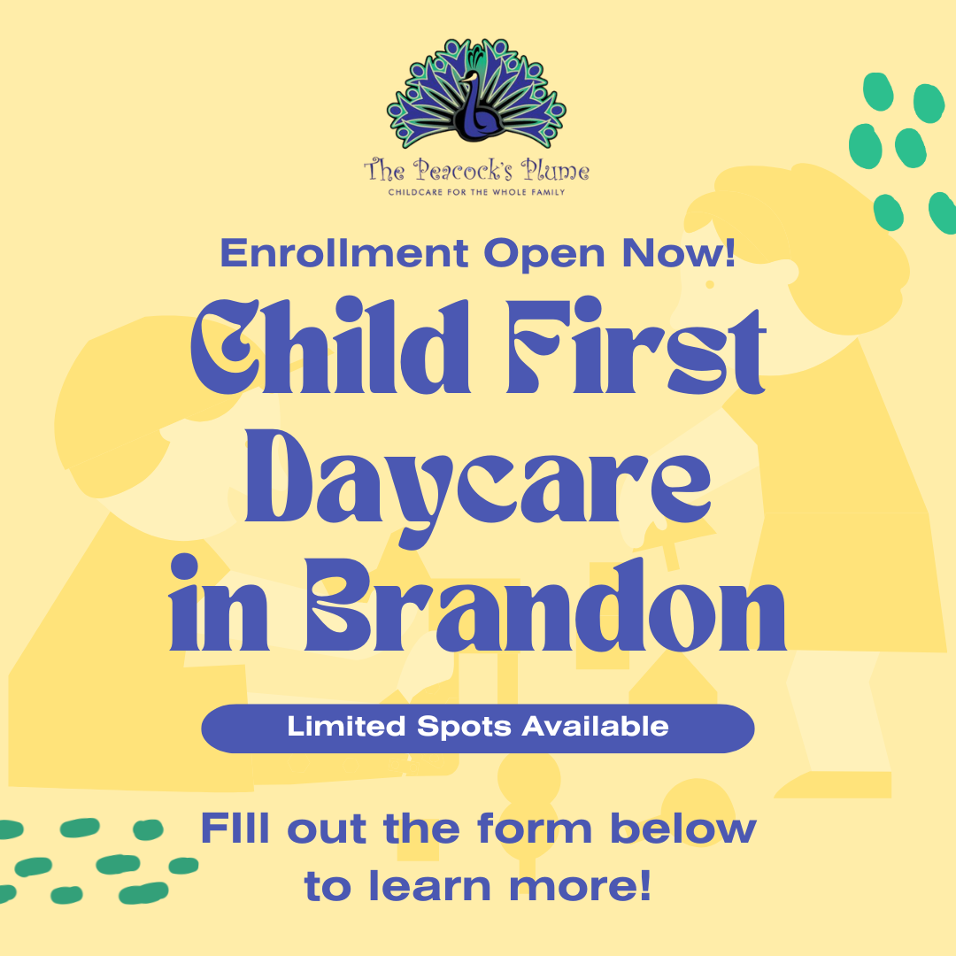 Peacock's Plume Preschool Preschool ad creative