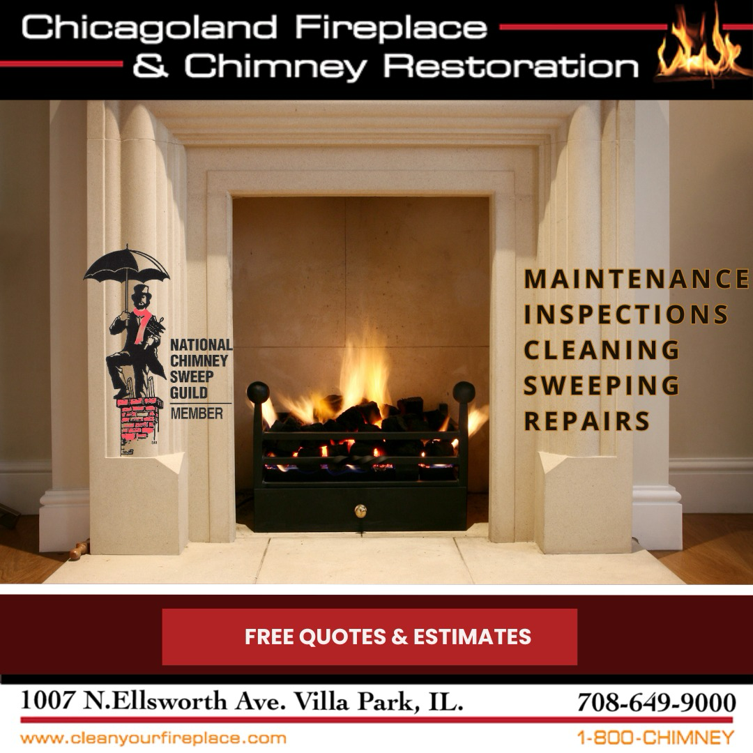 Chicagoland Fireplace & Chimney Restoration Co. Roofing ad creative