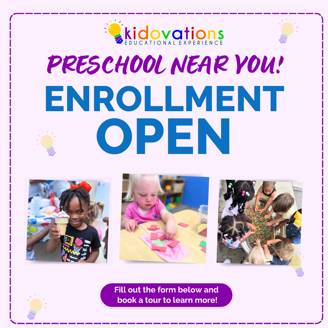 Kidovations Educational Experience Preschool ad creative
