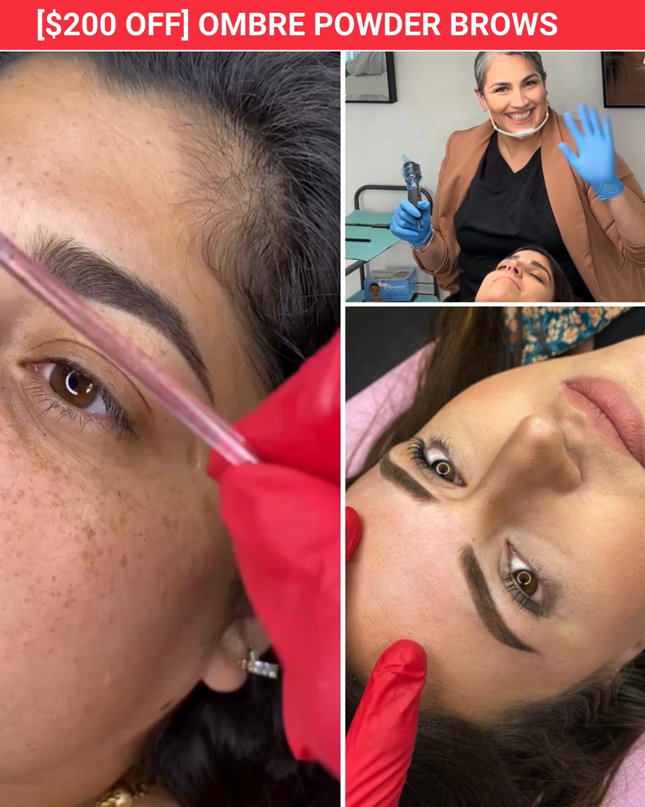 [$200 OFF] Semi-permanent Brow Makeup!