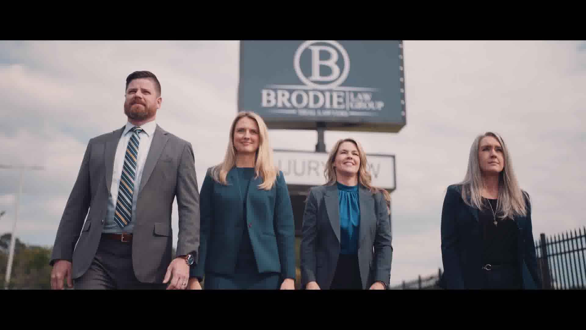Brodie Law Group Personal Injury ad creative