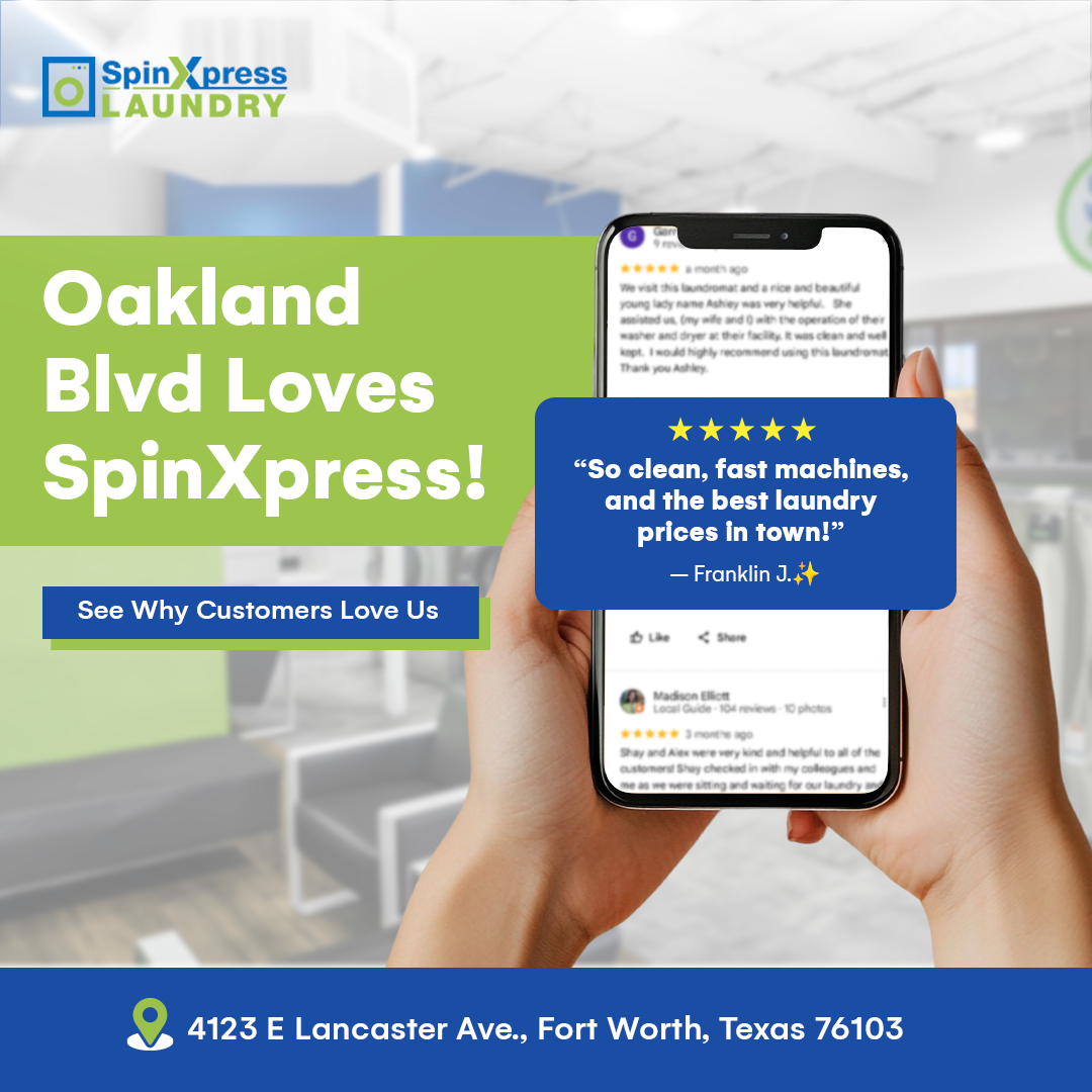 Oakland Blvd Loves SpinXpress!