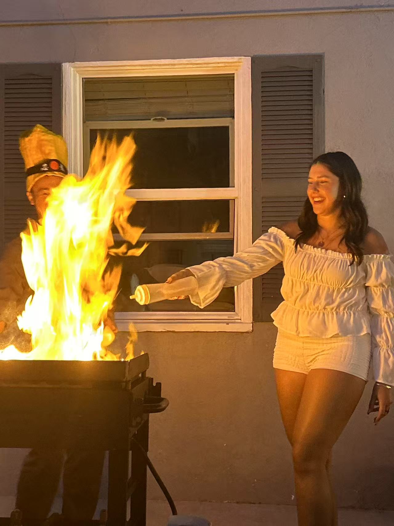 Meet hibachi Catering ad creative