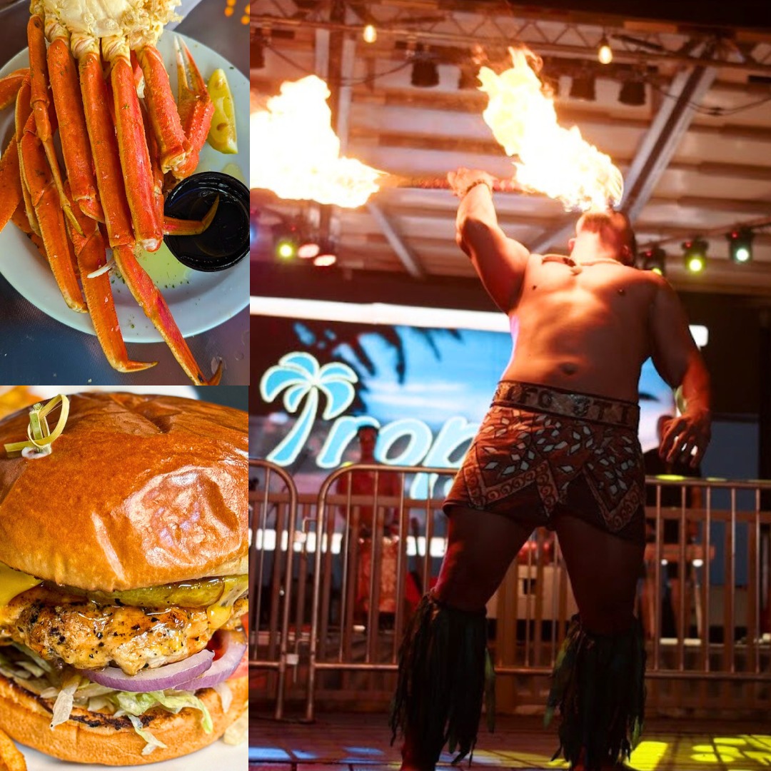 Tropics Catering ad creative