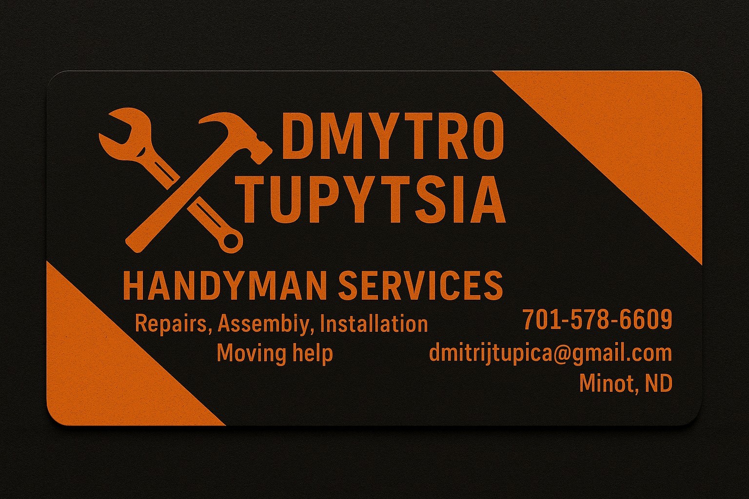 DTHM Handyman Services Handyman ad creative
