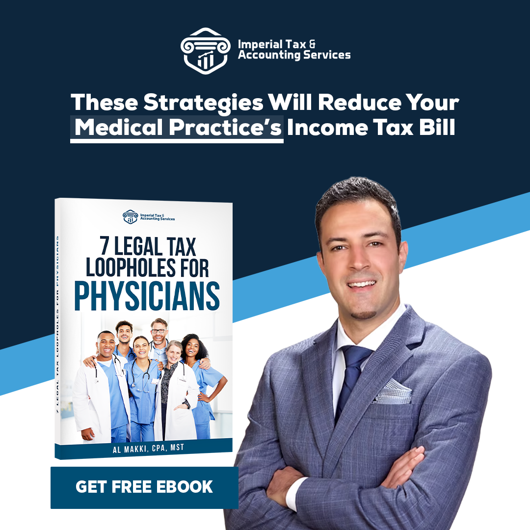 [Free eBook] 7 Legal Tax Loopholes For Physicians