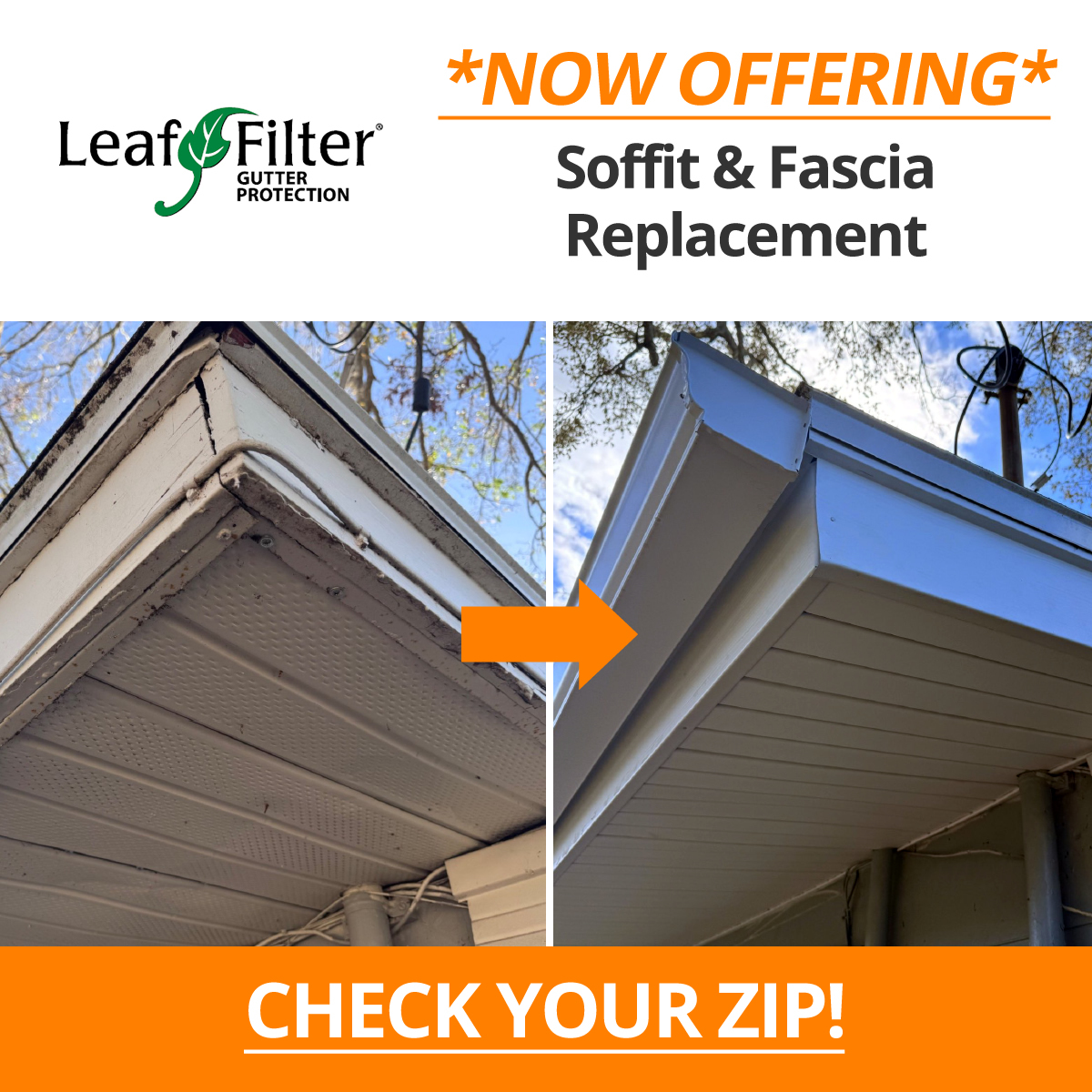 LeafFilter by Leaf Home Partner Siding & Exterior ad creative