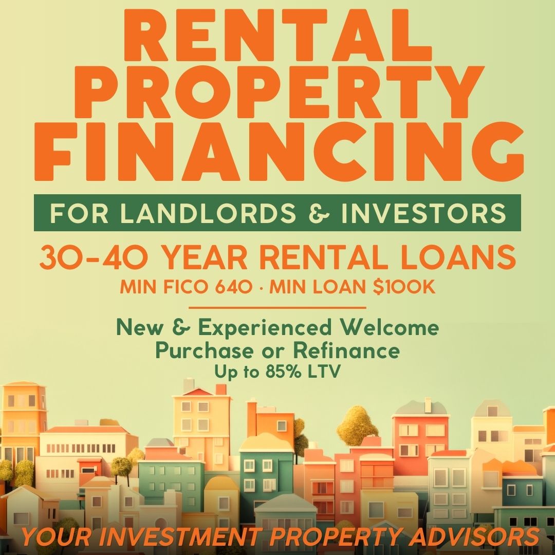 Get Up to 85% Financing for Your Next Investment