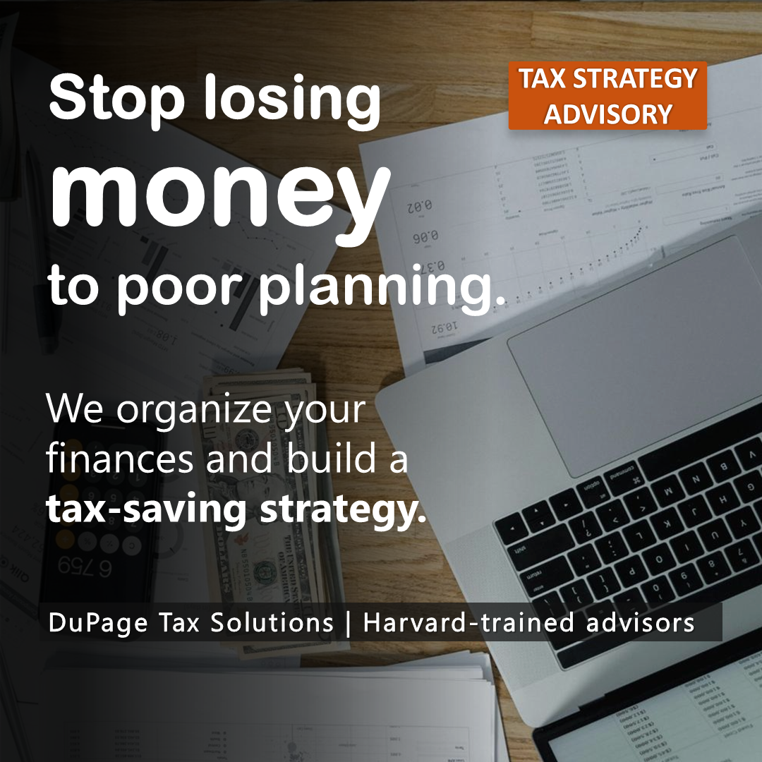 DuPage Tax Solutions Accountant ad creative