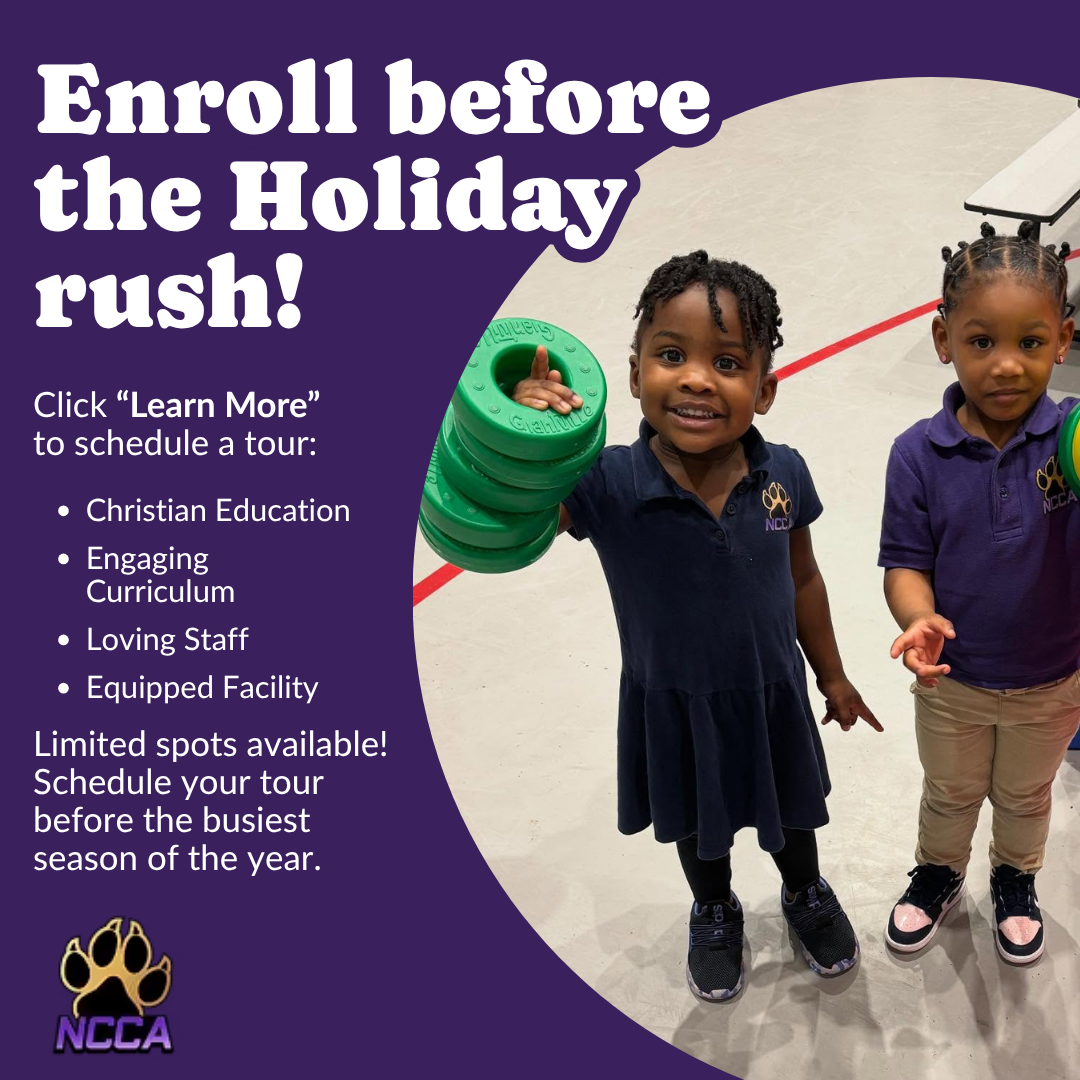 New Chapel Christian Academy Preschool ad creative