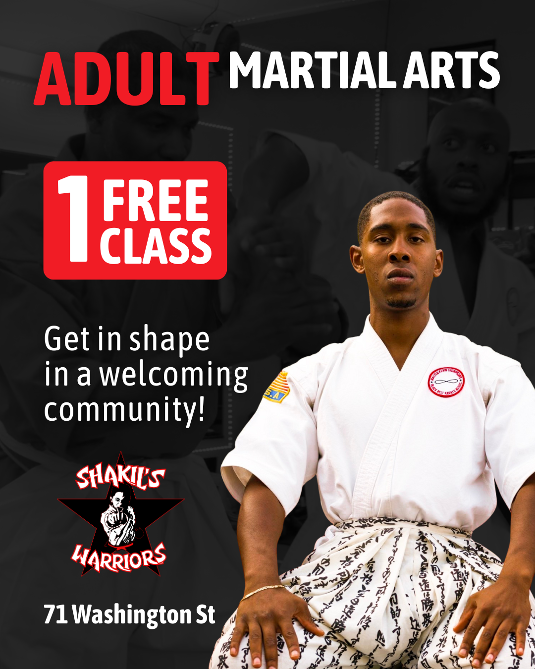 Shakil's School of Martial Arts Karate Organization, LLC Martial Arts ad creative