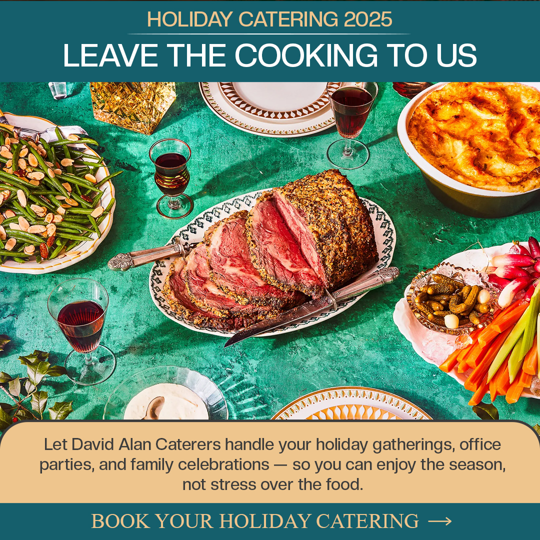 David Alan Caterers Catering ad creative