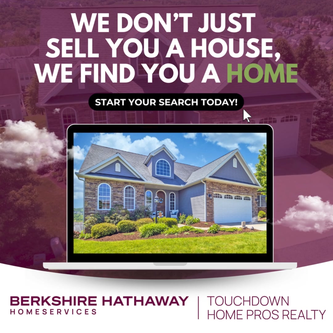 Berkshire Hathaway HomeServices Touchdown Home Pros Realty Real Estate Agent ad creative