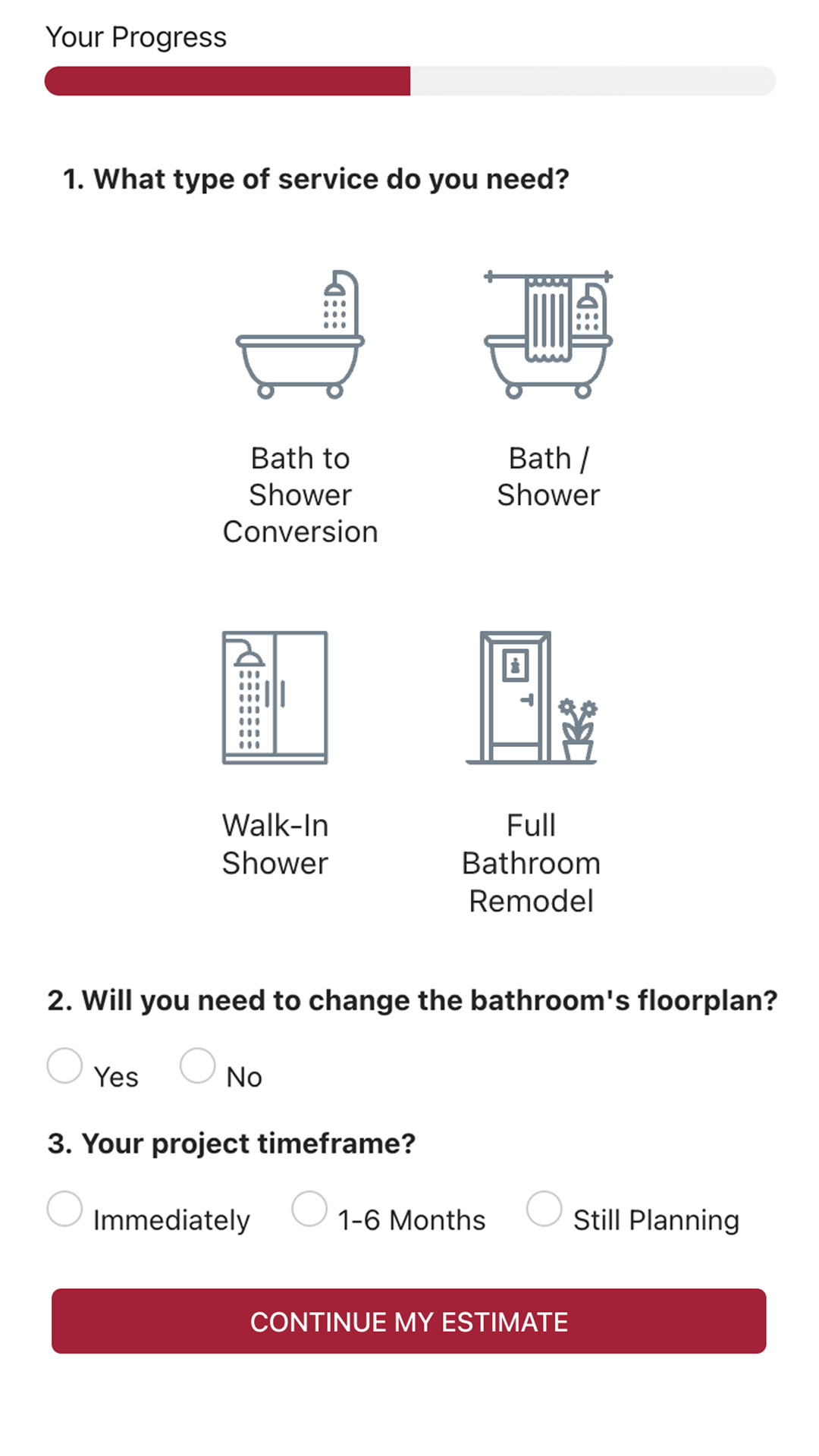 My Bathroom Project Kitchen & Bath Remodeling ad creative