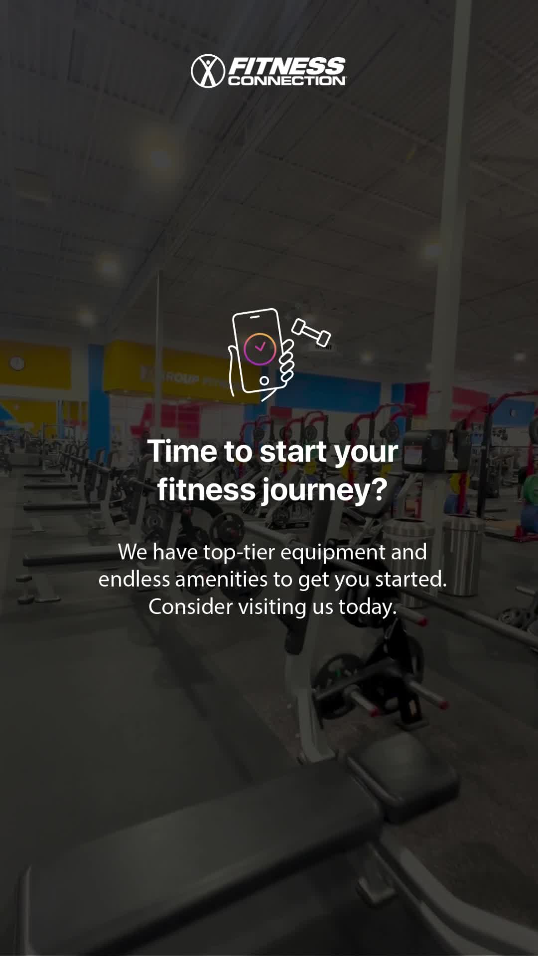 Fitness Connection Gym ad creative