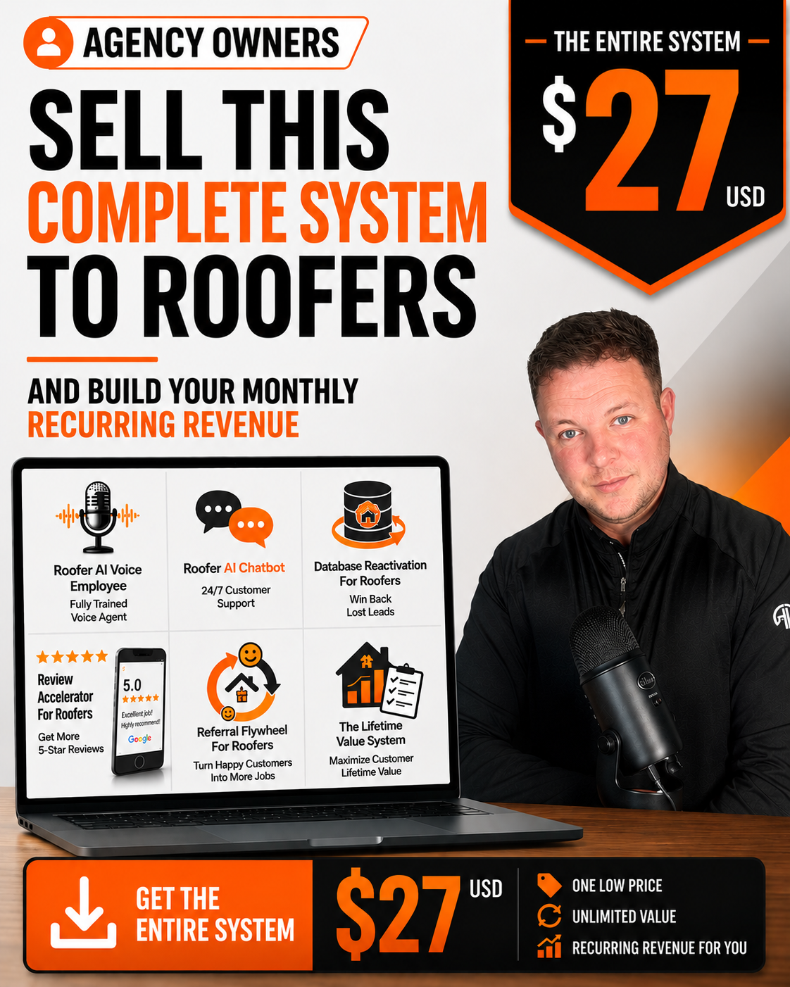Roofer AI Employee & Full Automation Pack - $27 Today (Brand New)