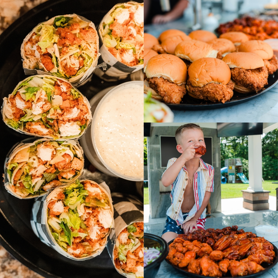 Broadway Chicken Catering ad creative