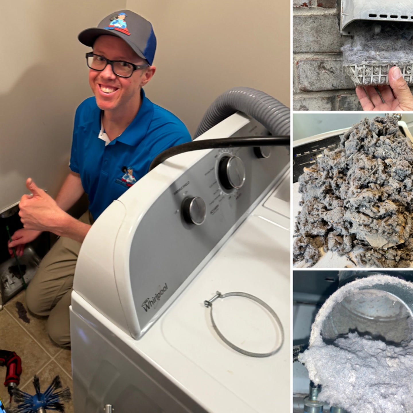 Dryer Vent Superheroes of Cincinnati Appliance Repair ad creative