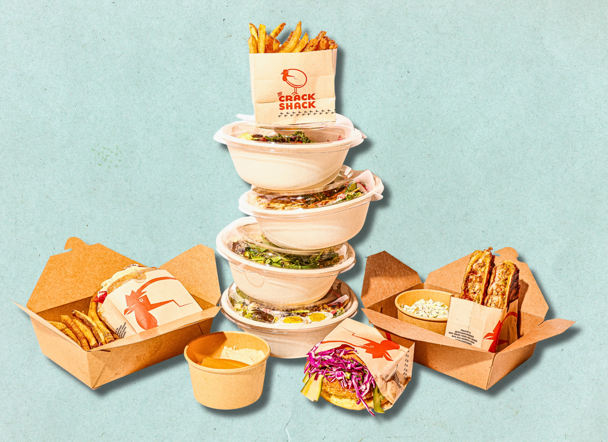 The Crack Shack Restaurant ad creative