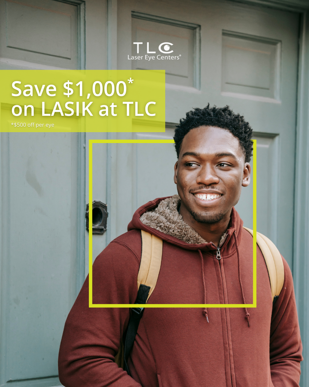 TLC Laser Eye Centers Optometrist ad creative