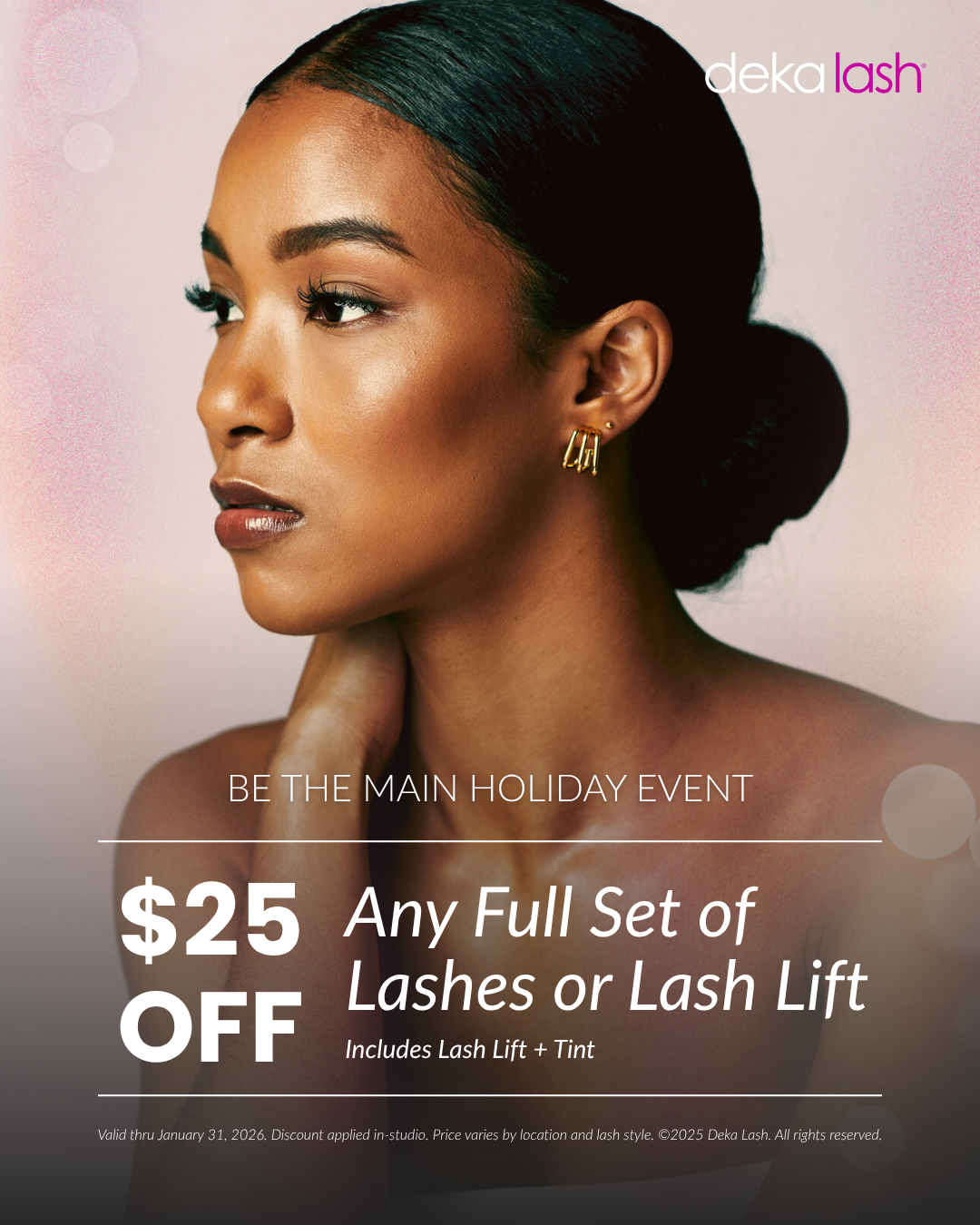 Deka Lash Eyelash & Brow Studio ad creative