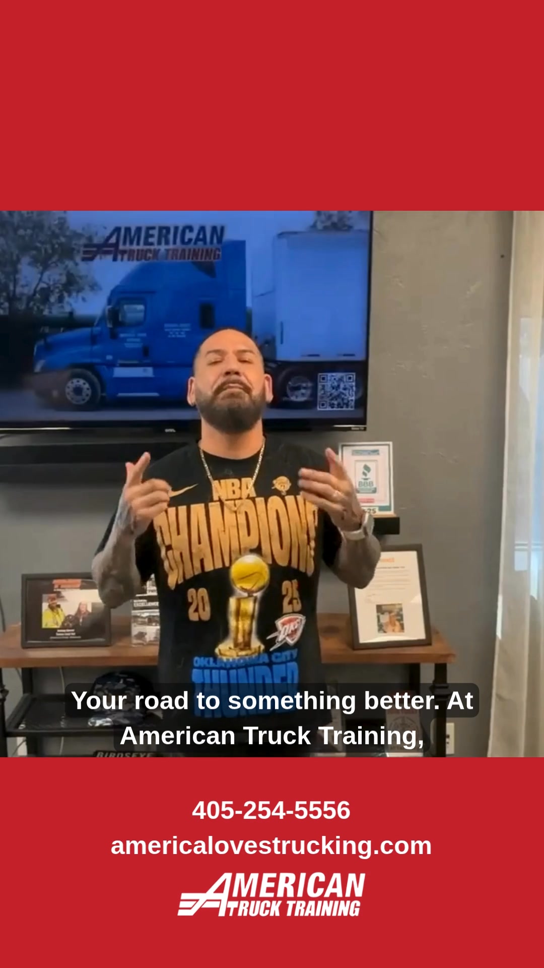 American Truck Training, Inc. Driving School ad creative