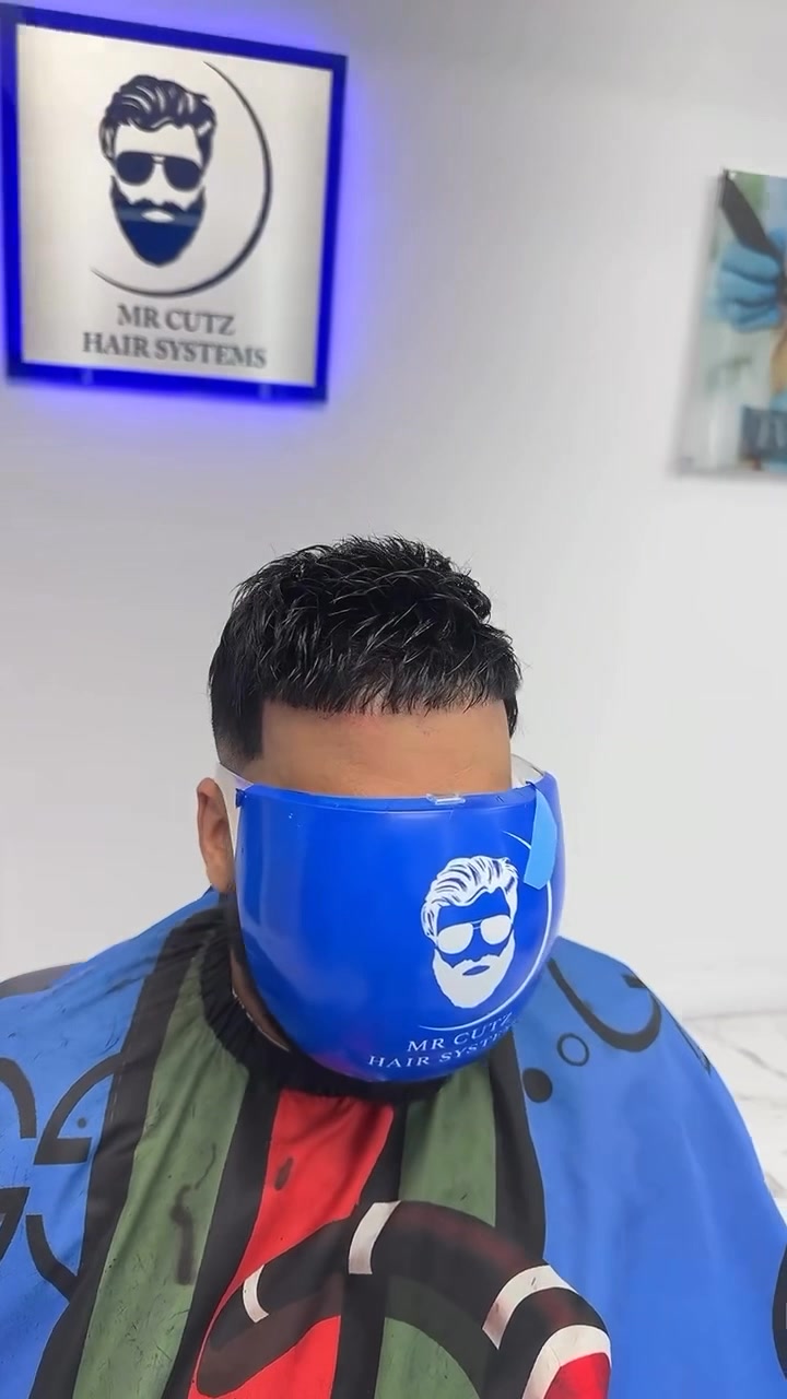 Mr Cutz Hair Systems Barber Shop ad creative