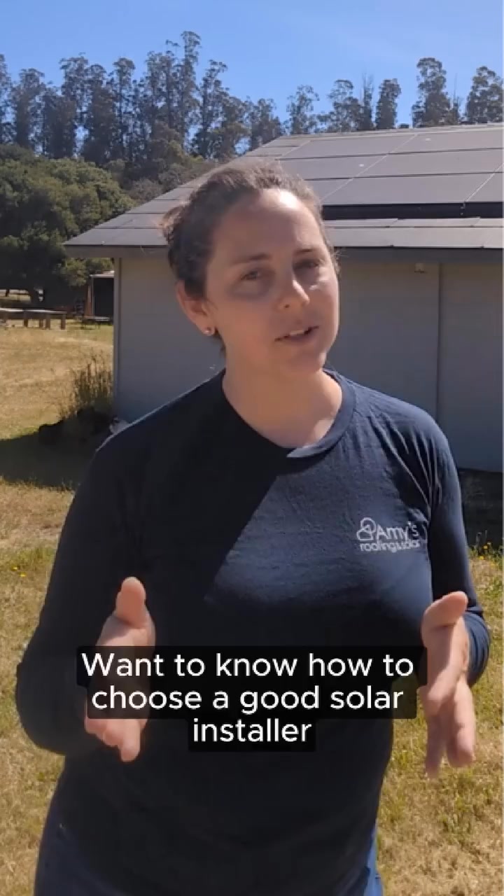 Tip #1 for Choosing a Solar Installer