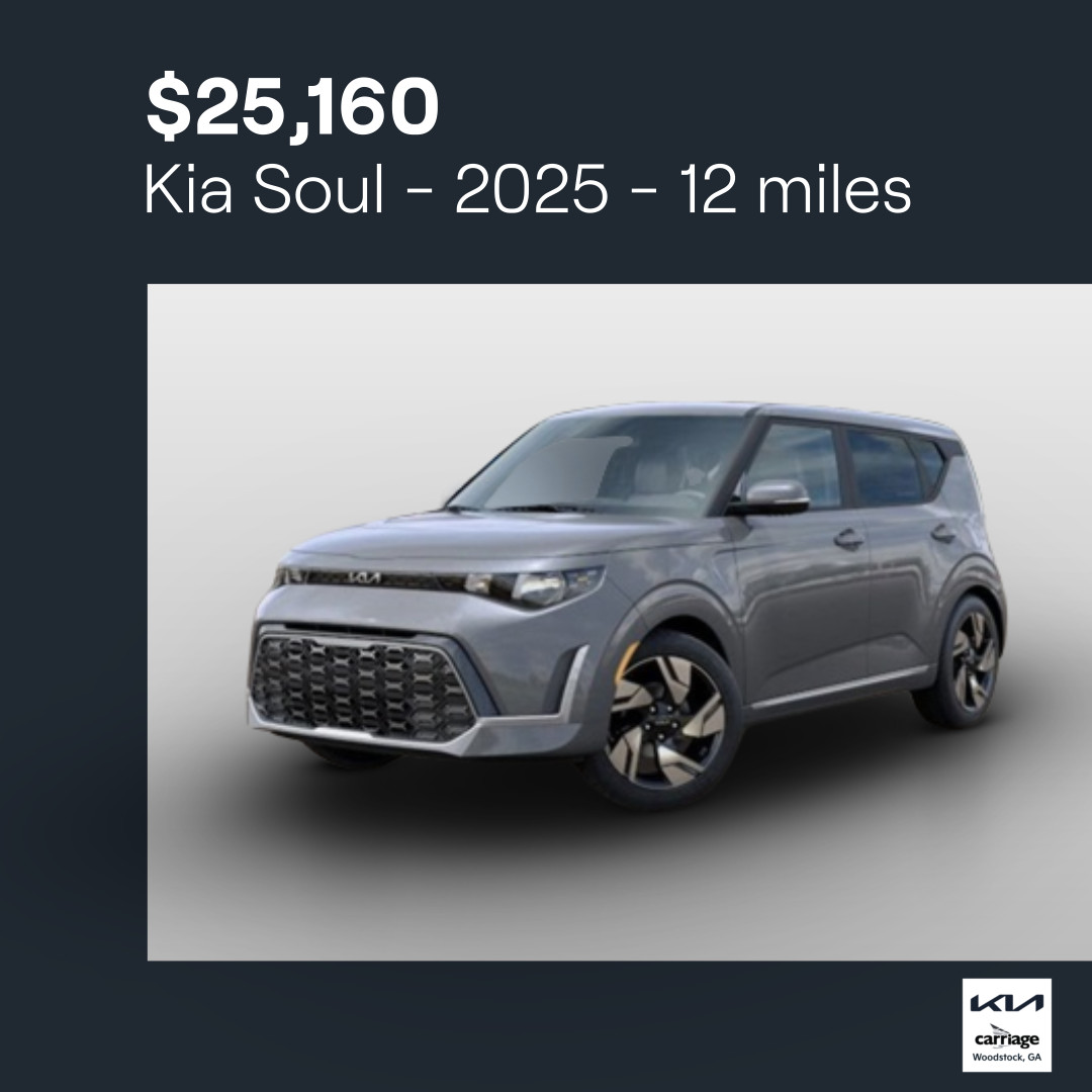 Carriage Kia of Woodstock Auto Dealer ad creative