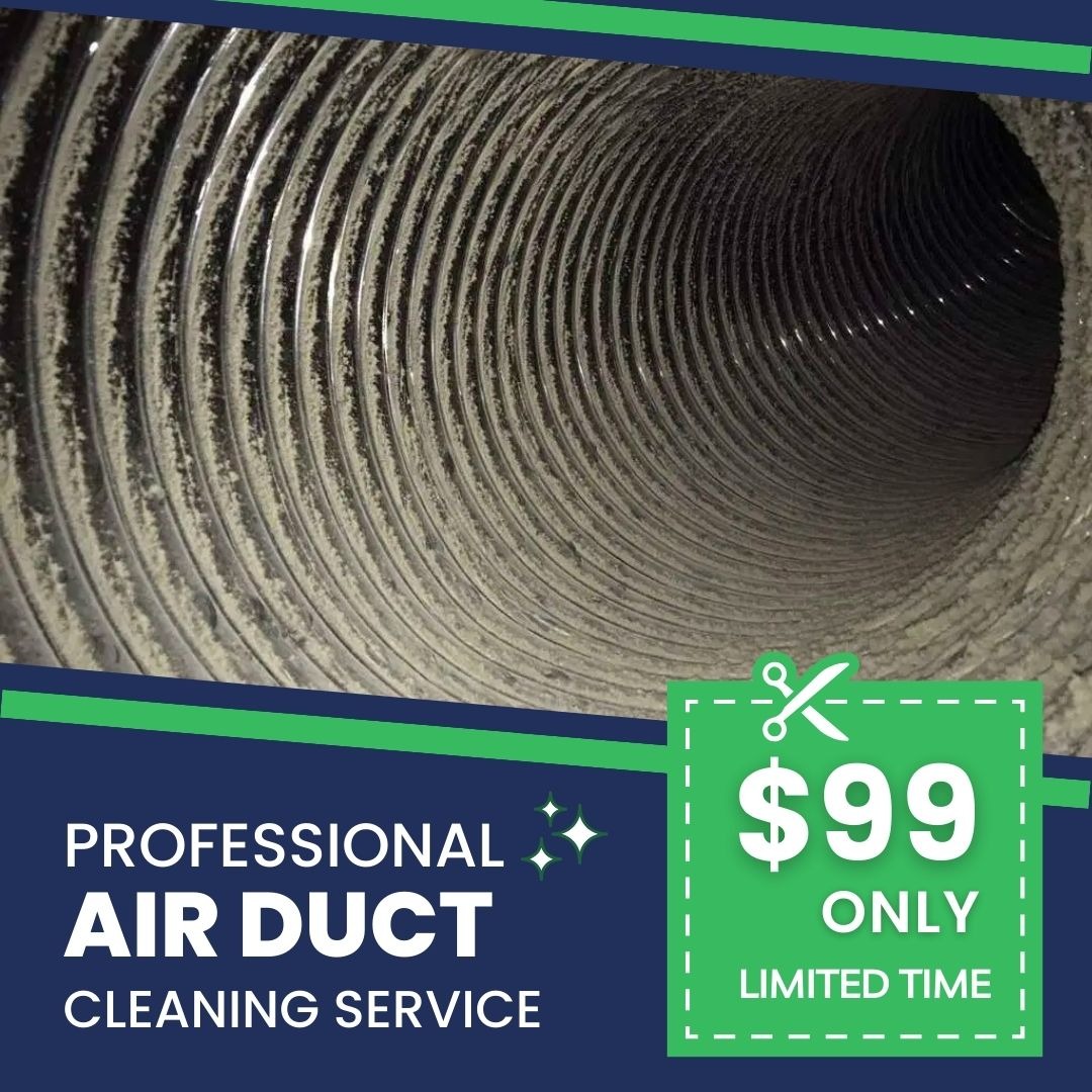 Green Quality Air HVAC ad creative