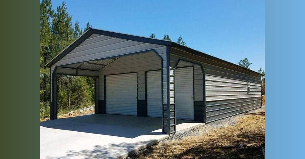 Red Rover Metal Buildings & Carports Concrete & Paving ad creative