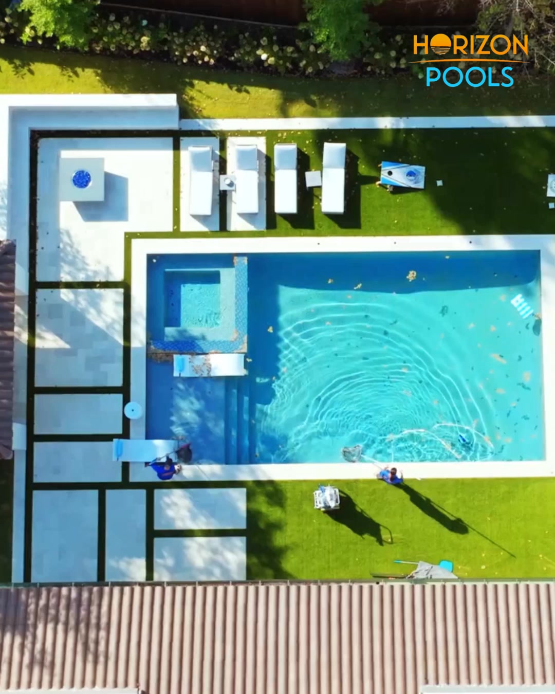Horizon Pools Pool Service ad creative