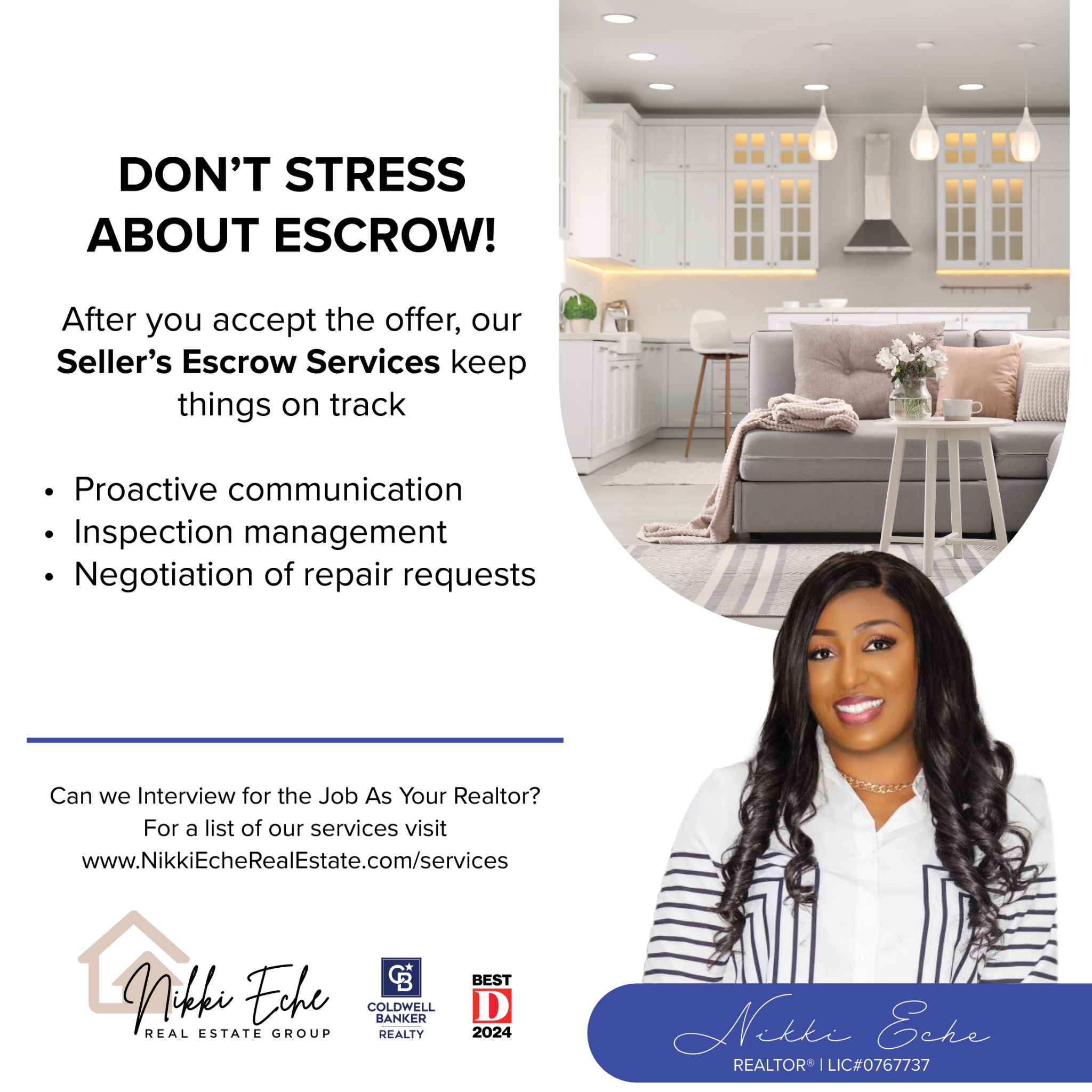 Nikki Eche Realty Real Estate Agent ad creative