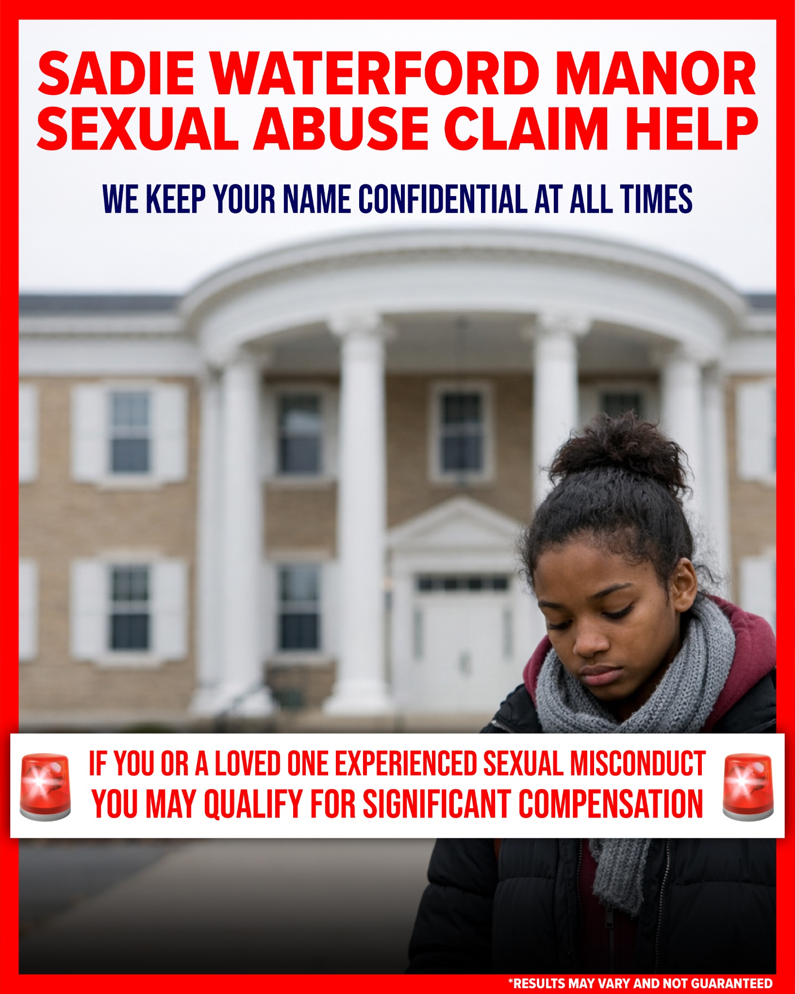 Confidential Claims Personal Injury ad creative