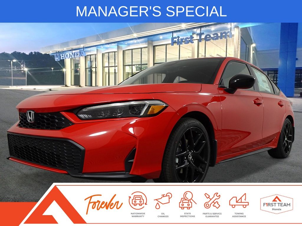 First Team Honda Auto Dealer ad creative