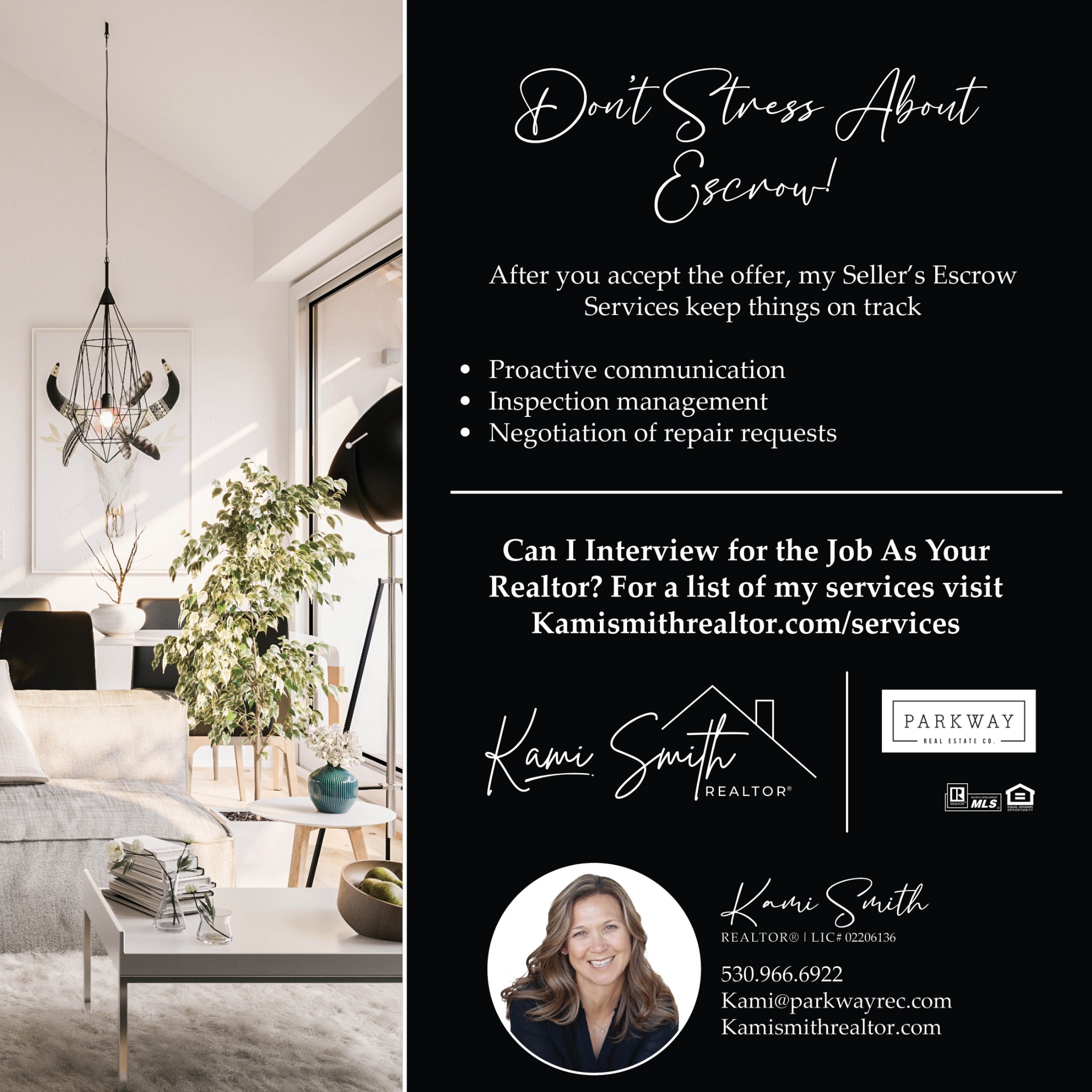 Kami Tarman Smith Realtor Real Estate Agent ad creative