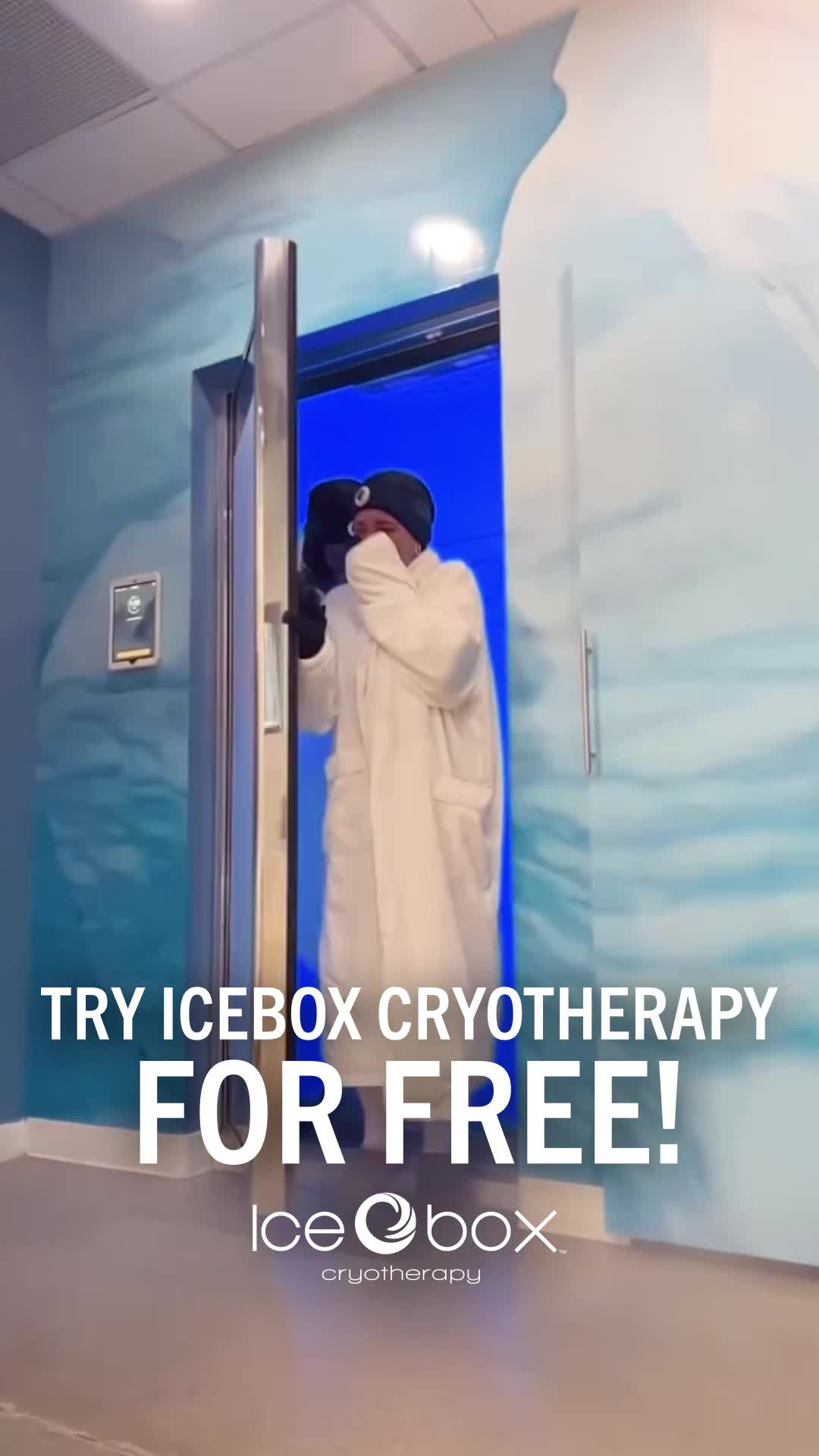 🆓 Icebox Whole Body Cryotherapy & Leg Compression Recovery — ON US! 🆓