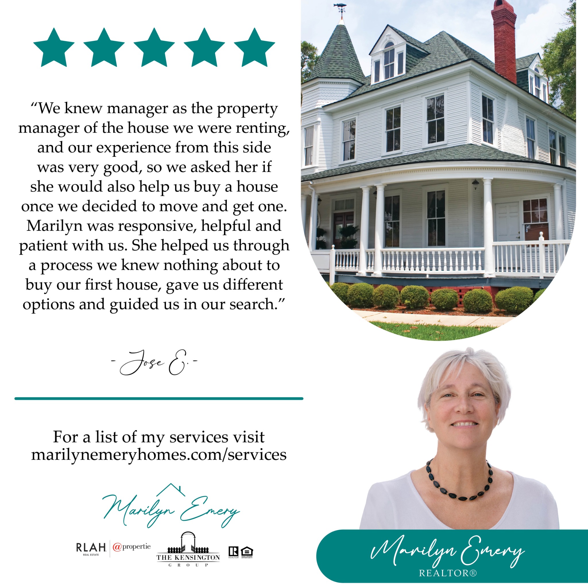 Marilynemeryhomes Real Estate Agent ad creative