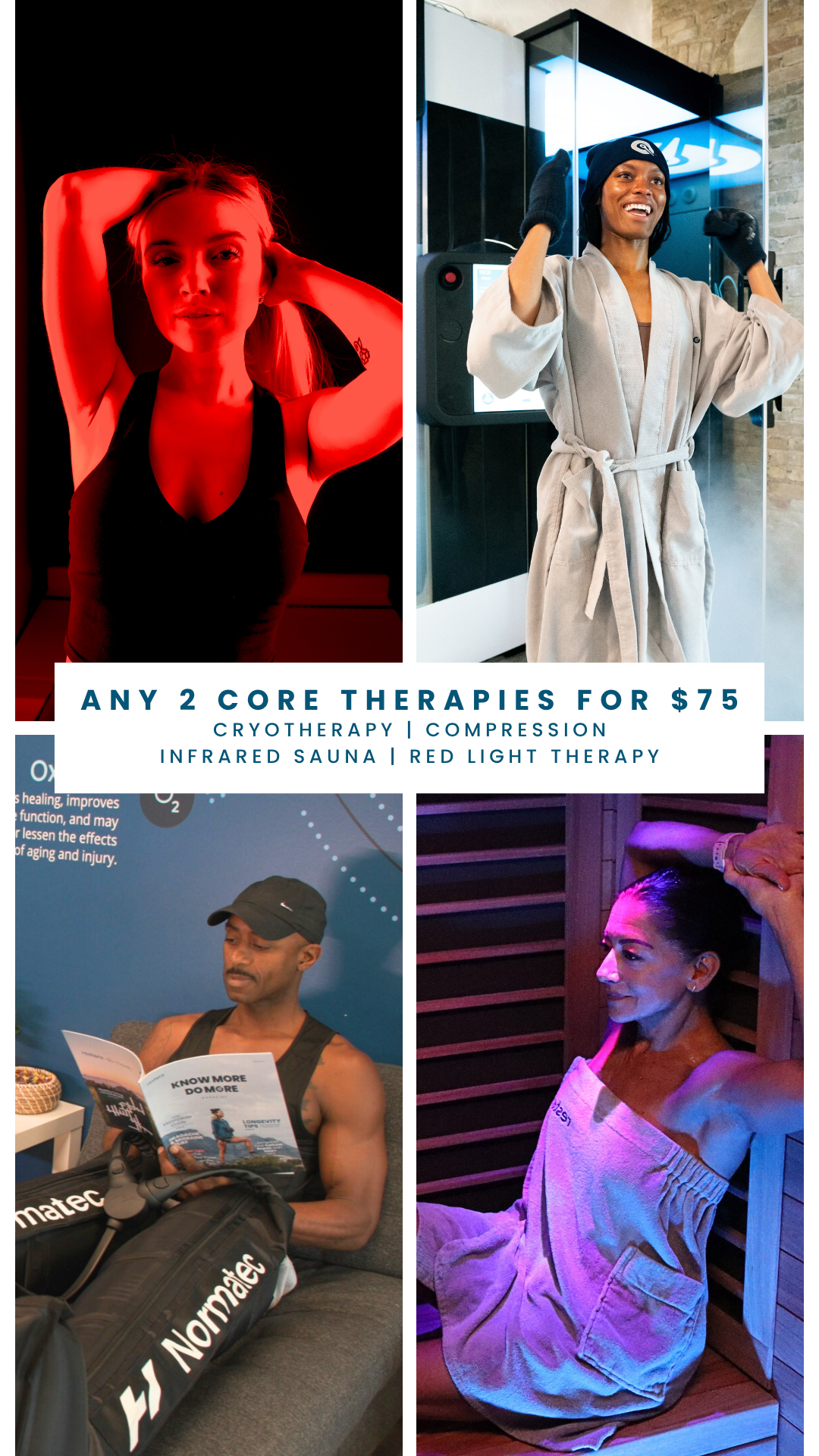 Restore Hyper Wellness Wellness Center ad creative