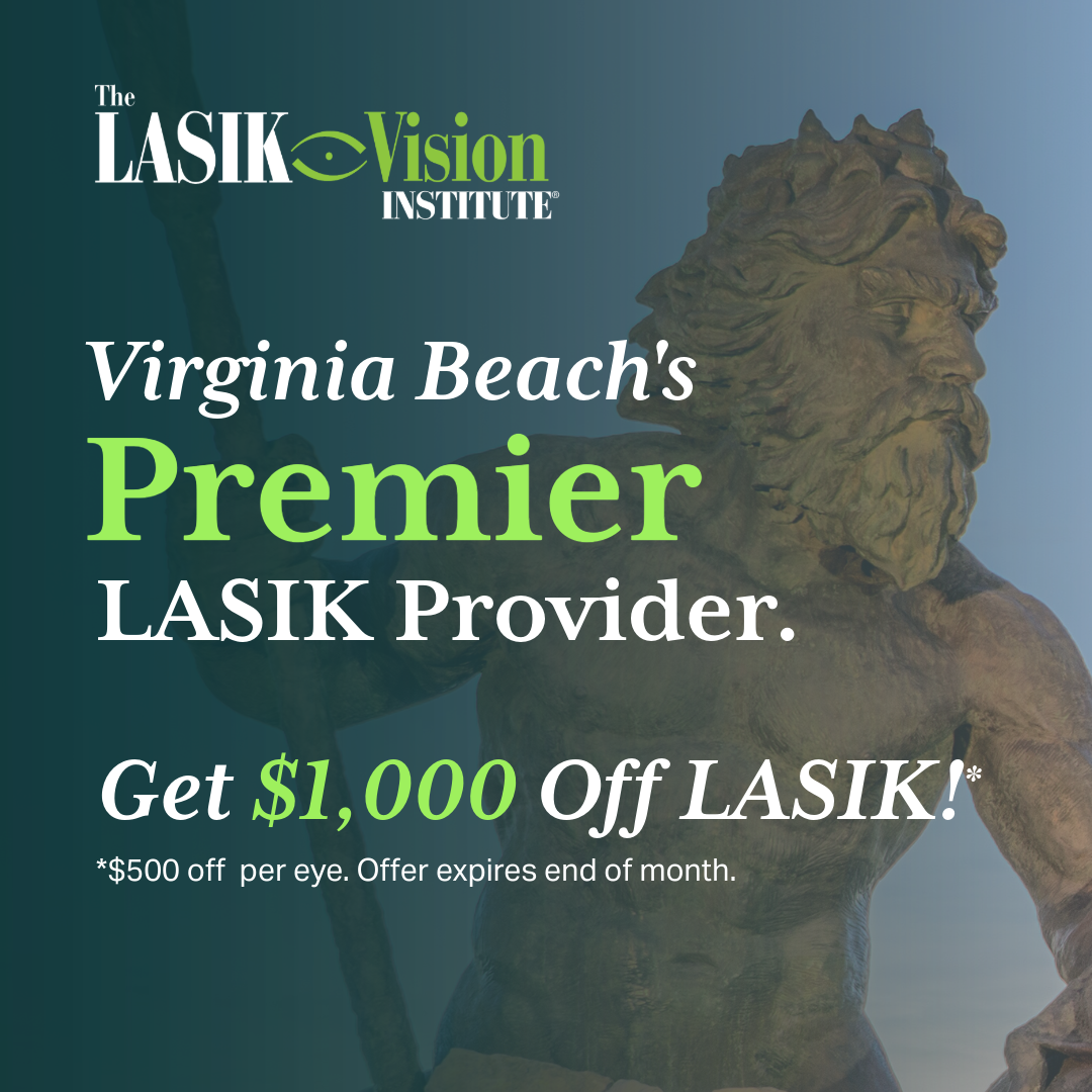 LASIK Savings You Can See — $1,000* Off