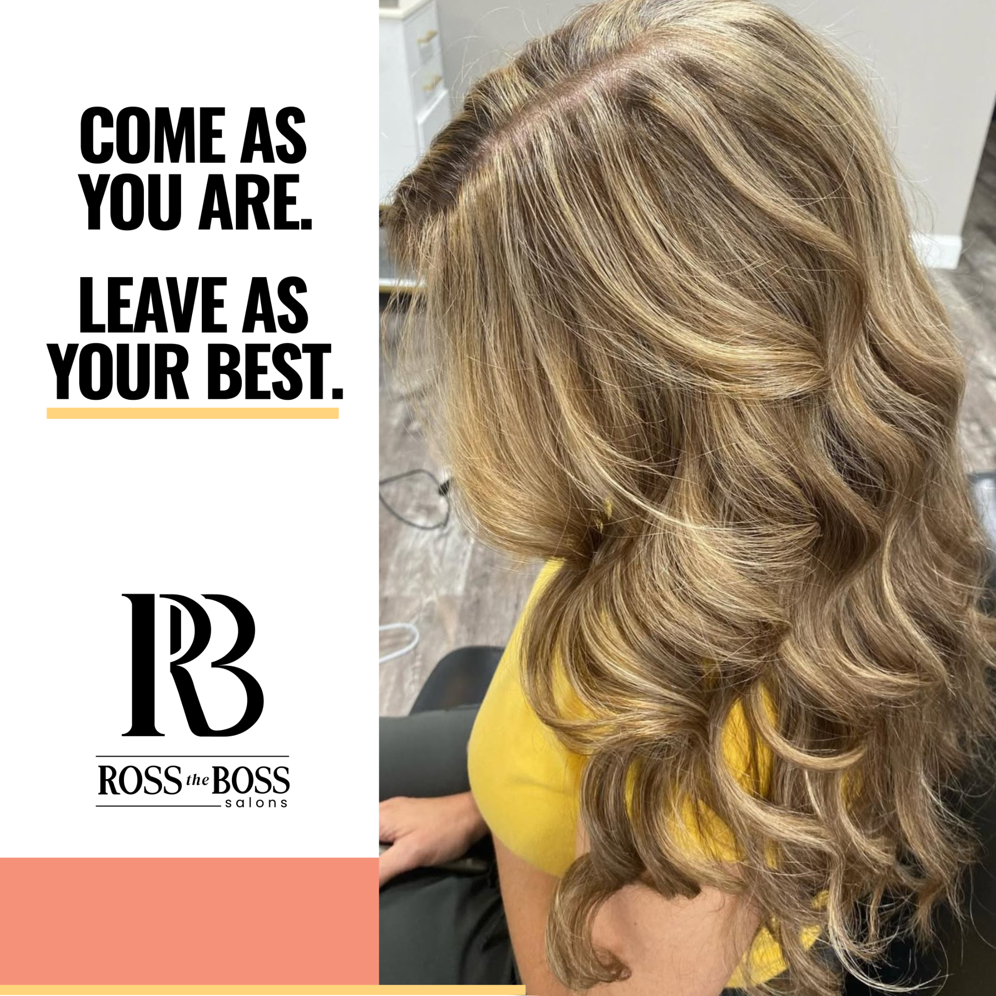 Ross the Boss Salons Hair Salon ad creative