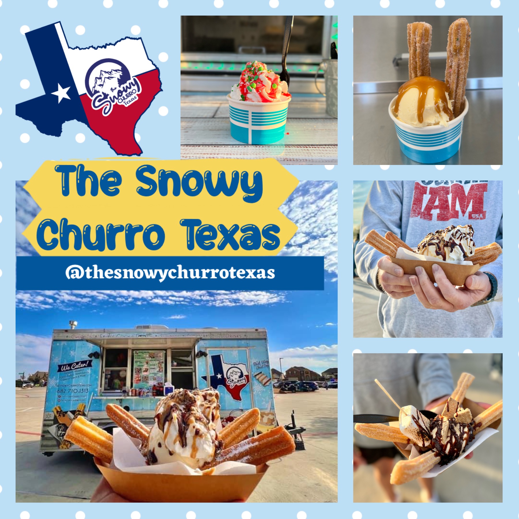 Food Truck | The Snowy Churro Texas