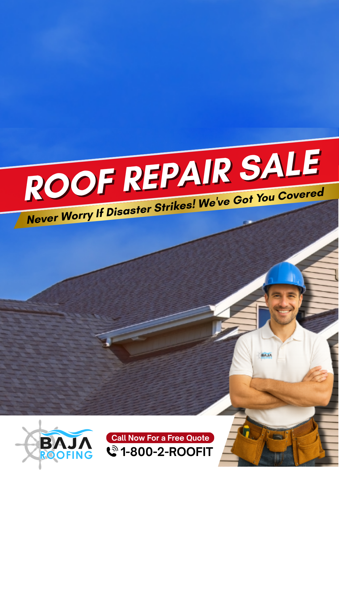 Get Your Roof Repaired From $1,495🚨
