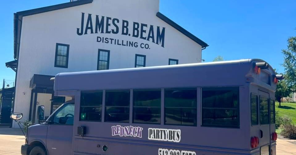 Jimmy's Redneck Party Bus Limo Service ad creative