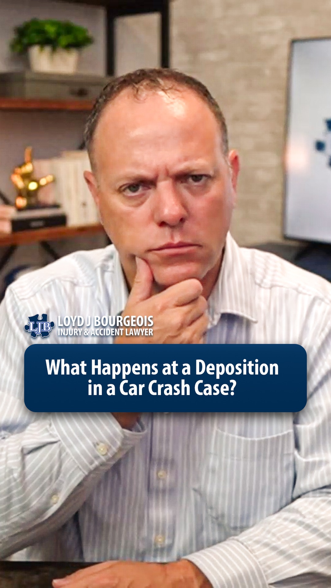 Loyd J Bourgeois Injury & Accident Lawyer Personal Injury ad creative